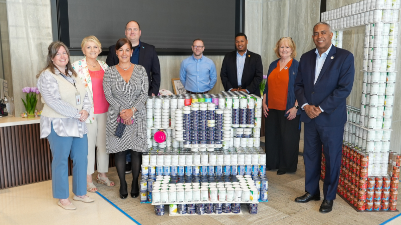 Example Post About Urban Practice Competing in Canstruction 2025